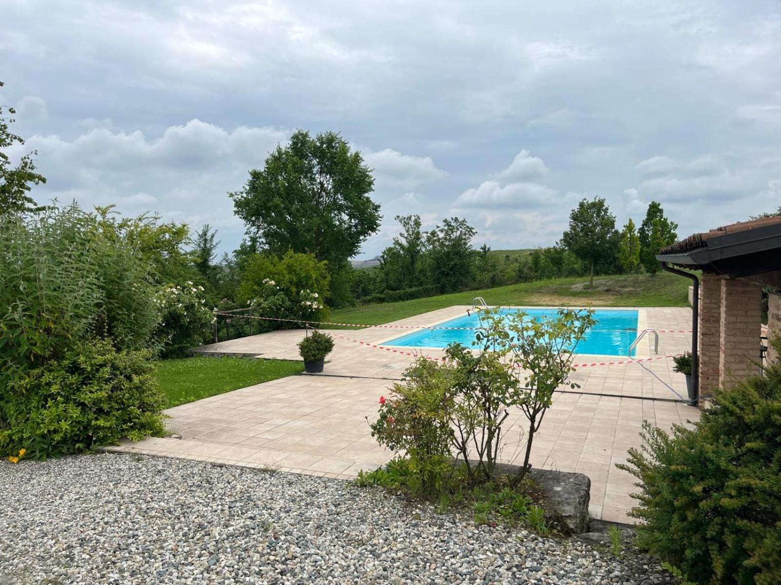 La Famulenta Garden Apartment Grazzano Badoglio Dış mekan fotoğraf